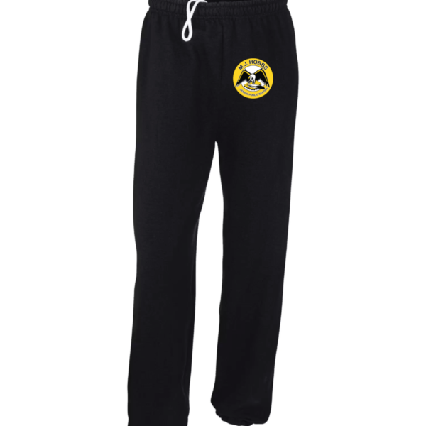 MJ Hobbs Cotton Track Pants with Small Logo